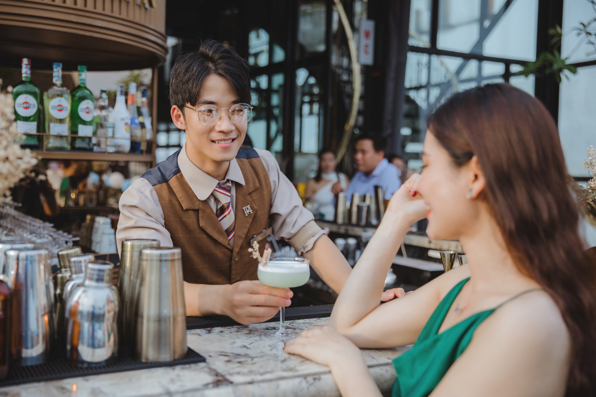 Happy Hour at Bar Thanh Cong Hotel